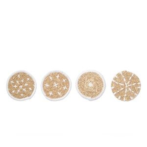 BLOOMINGVILLE
Woven Seagrass Coasters